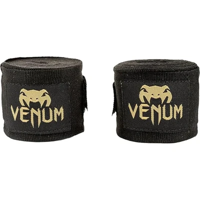 חותלות / בנדז'ים איגרוף 4.5 מטר שחור/זהב Venum Kontact 4.5m